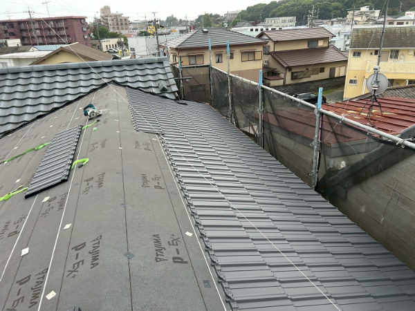 浜松市M様邸_マックスプルーフ途中