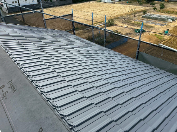 浜松市_T様邸_屋根マックスプルーフ途中
