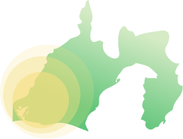 静岡県の地図